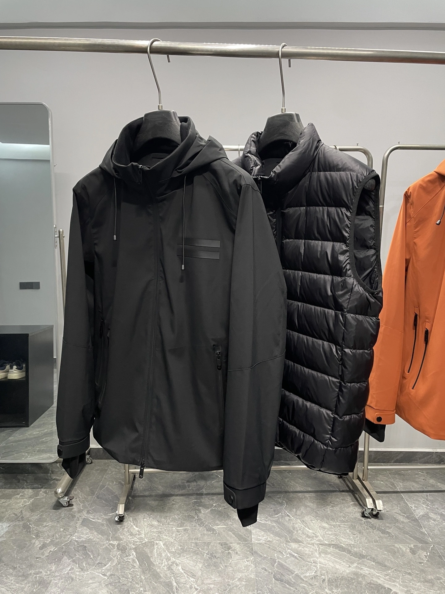 wg.luxury-Other brands Down jacket two piece 90 white duck down 2colour item:E-F501J2324-2H